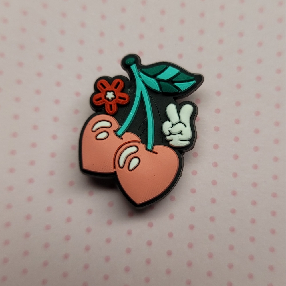 Mix & Match 4 for $10 Minnie Mouse Cherry Croc Charm